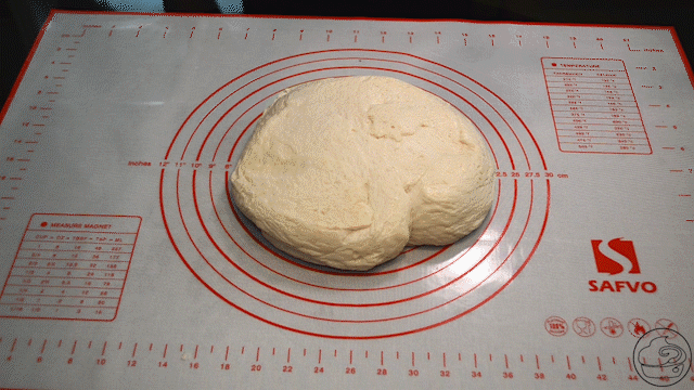 Cutting dough down to size